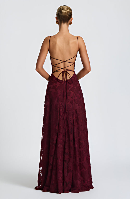 Abito Maxi Spaghetti Strap | Slim Fit Lungo