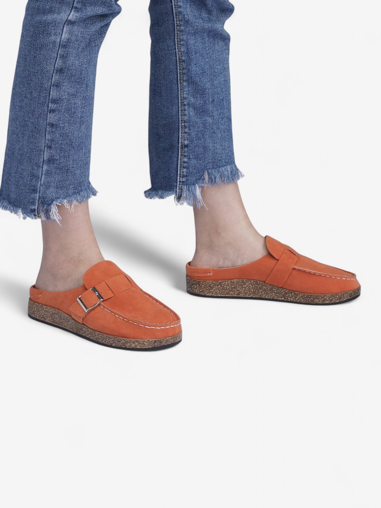 Mule Jada | Clog in Pelle Sintetica con Dettaglio Buckle