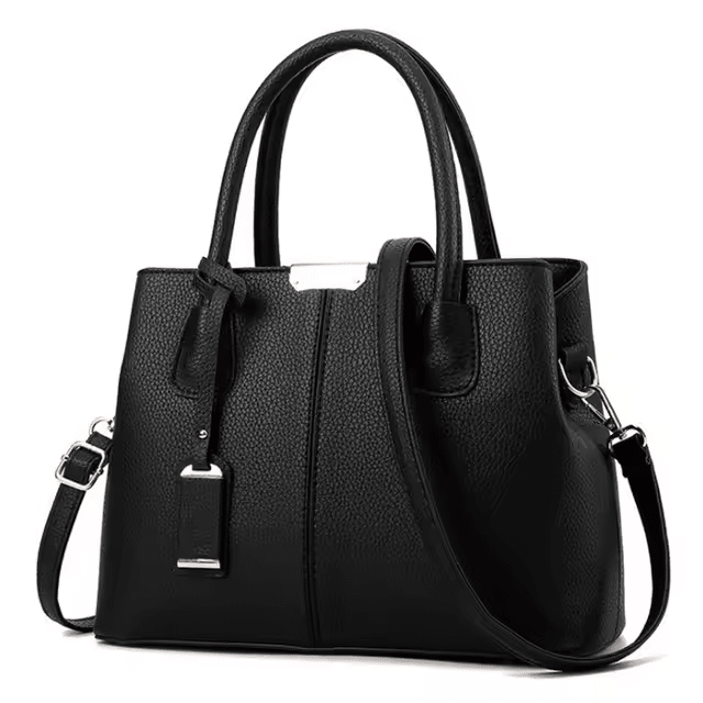 Borsa Tote Essenza in Pelle Strutturata | Design Duale