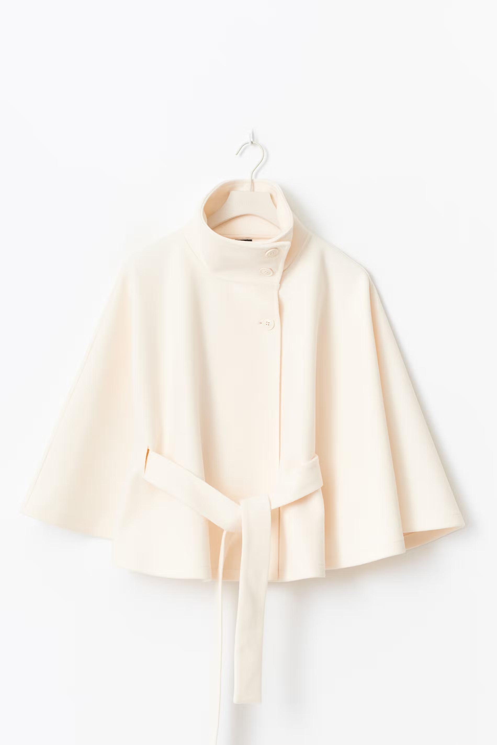 Giacca Cappa con Cintura | Collo Alto | Autunno Inverno