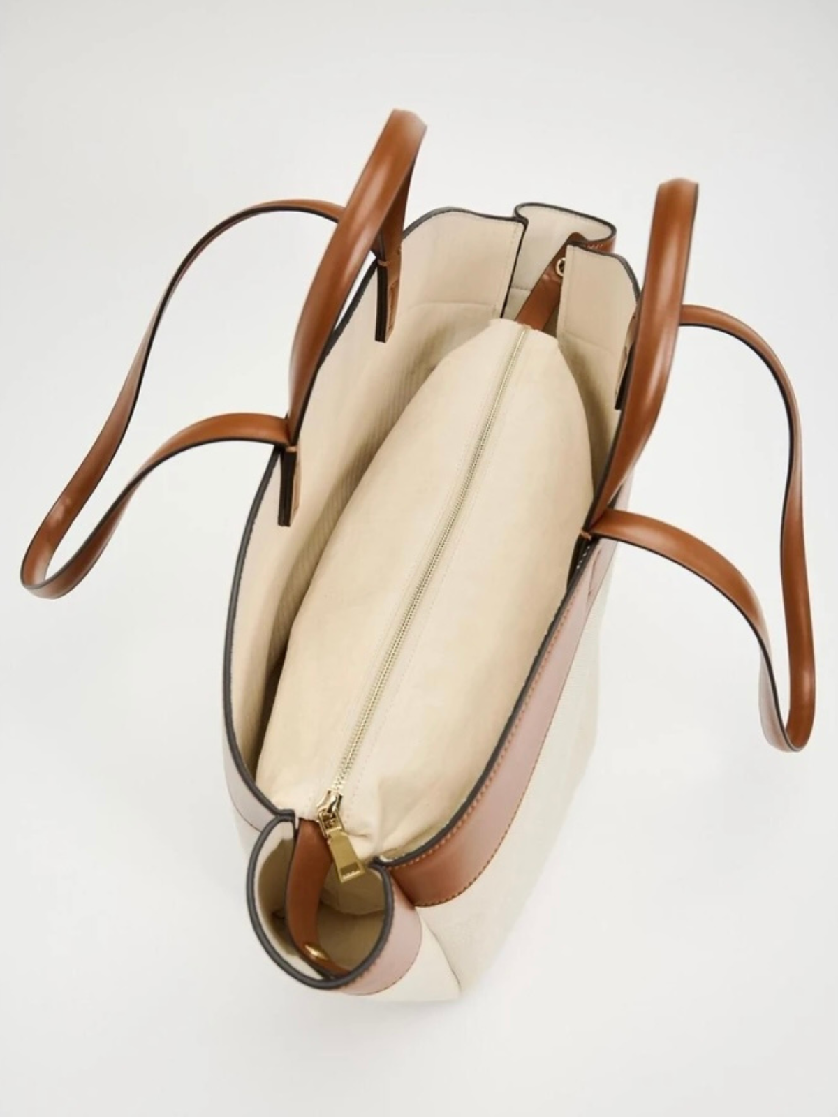 Borsa Tote Essenza Canvas | Design a Grande Capacità