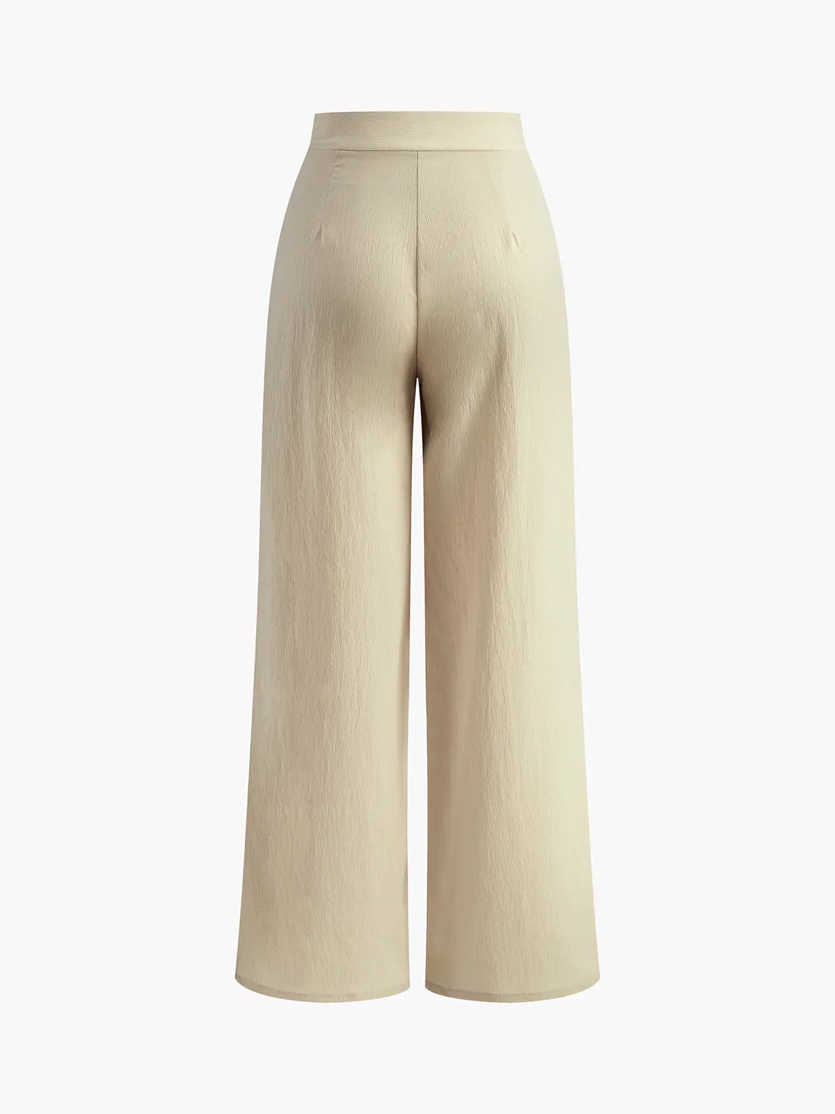 Pantaloni Largo Plissettati | Alta Vita Design Minimalista