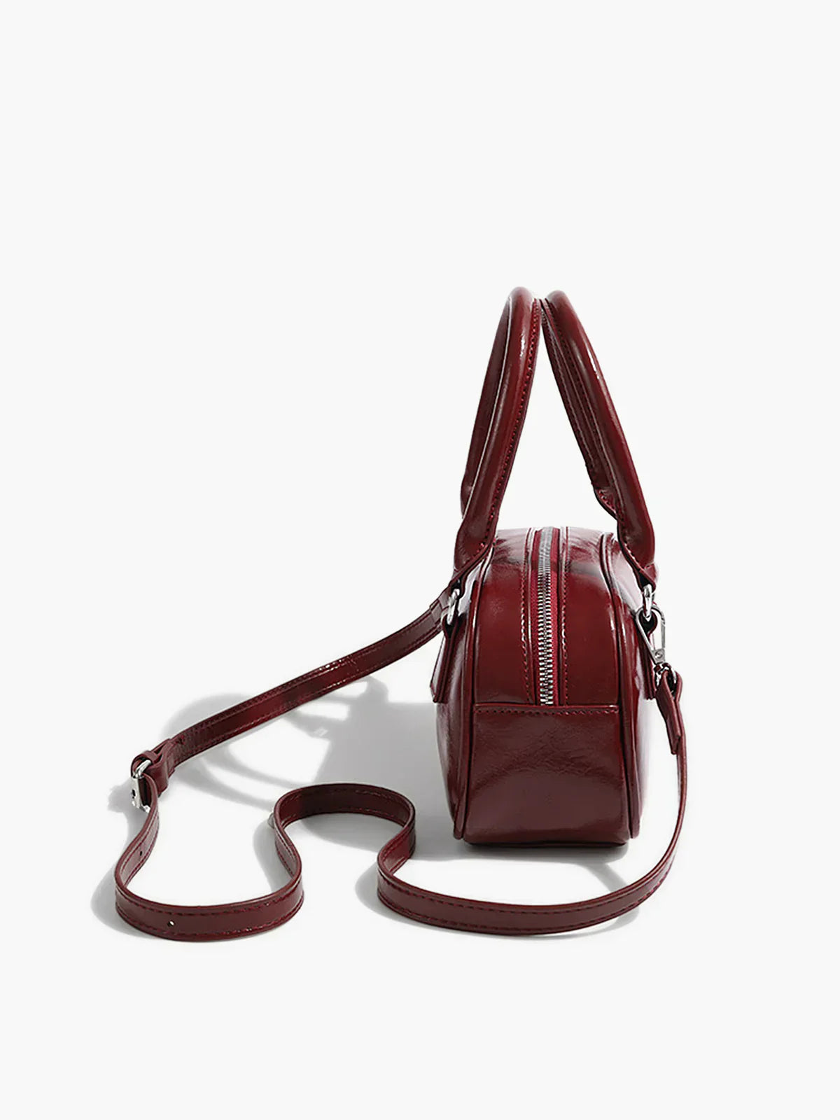 Borsa Mini Bowling Maestria | Design Strutturato a Spalla