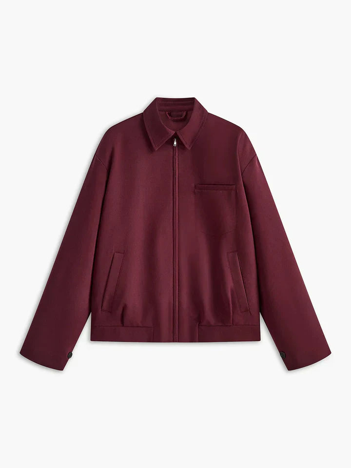 Giacca Zip Donna | Misto Leggero | Essenza Classic
