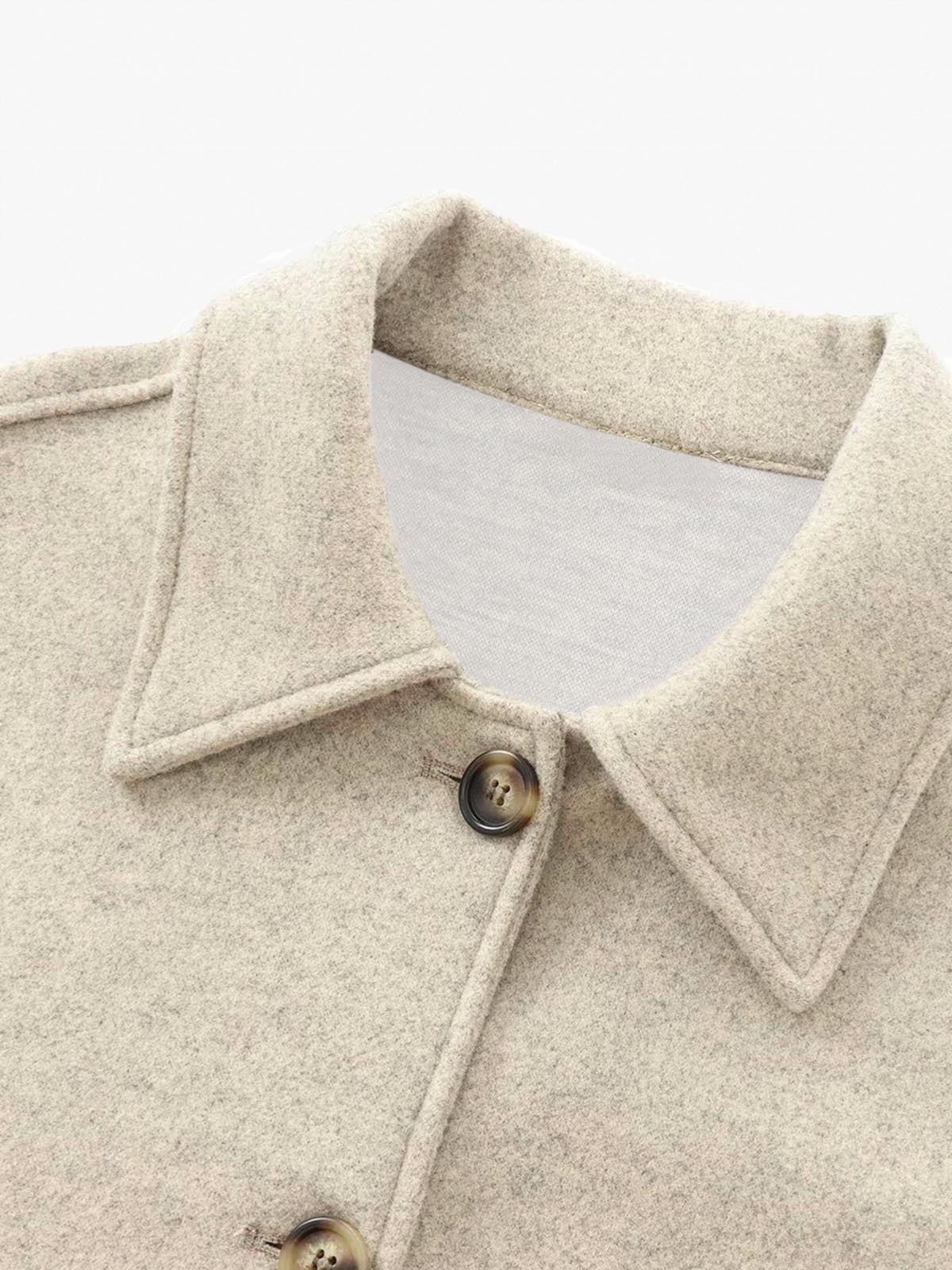 Giacca Corta in Misto Lana | Fit Strutturato