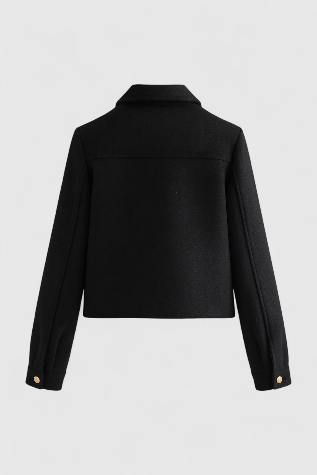Giacca Pocket con Bottoni Metallici | Collo Ribassato, Fit Regolare