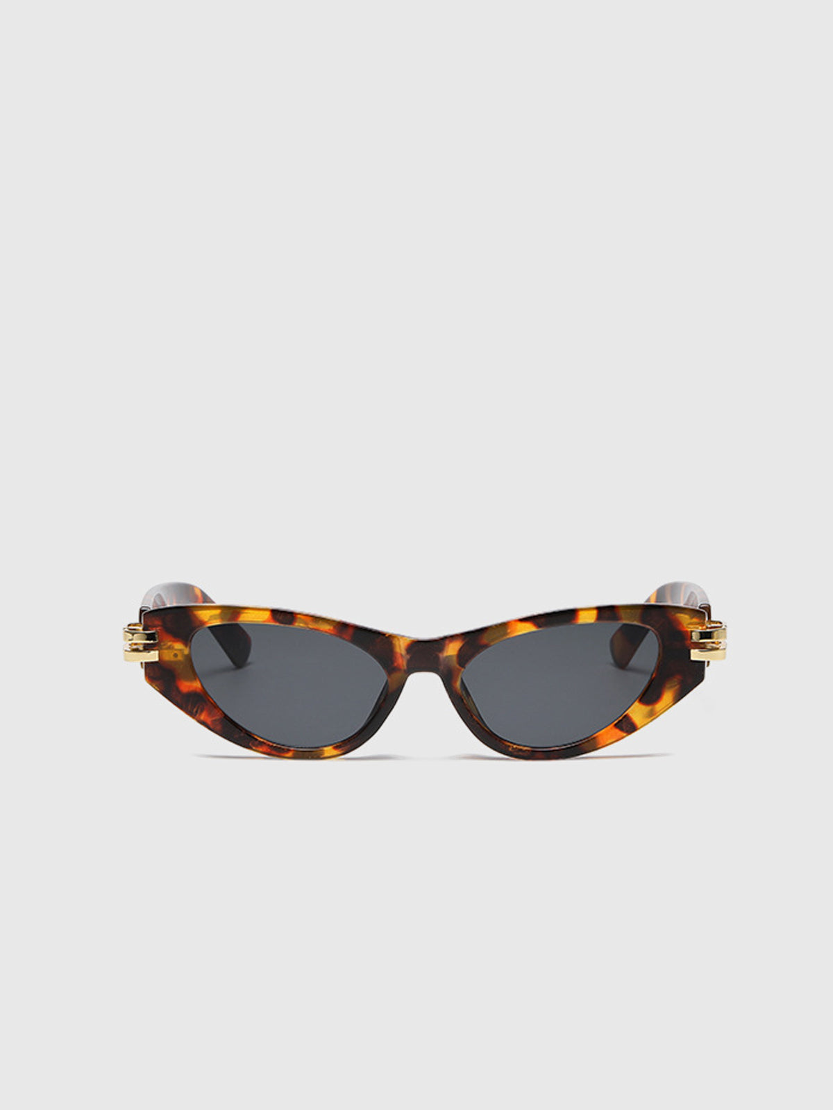 Occhiali Cat-Eye | Nero | Dettaglio Oro | Protezione UV