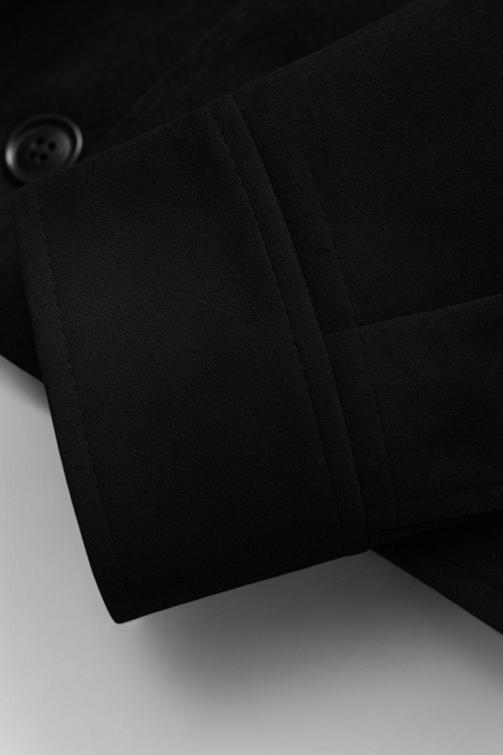 Giacca PU Collo Rotondo | Bottoni Fronte | Lunghezza Cropped | Maniche Raglan