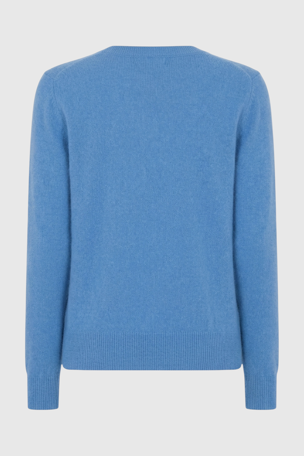 Maglione in Cashmere con Scollo a V | Maniche Lunghe, Slim Fit, Finitura Senza Salti