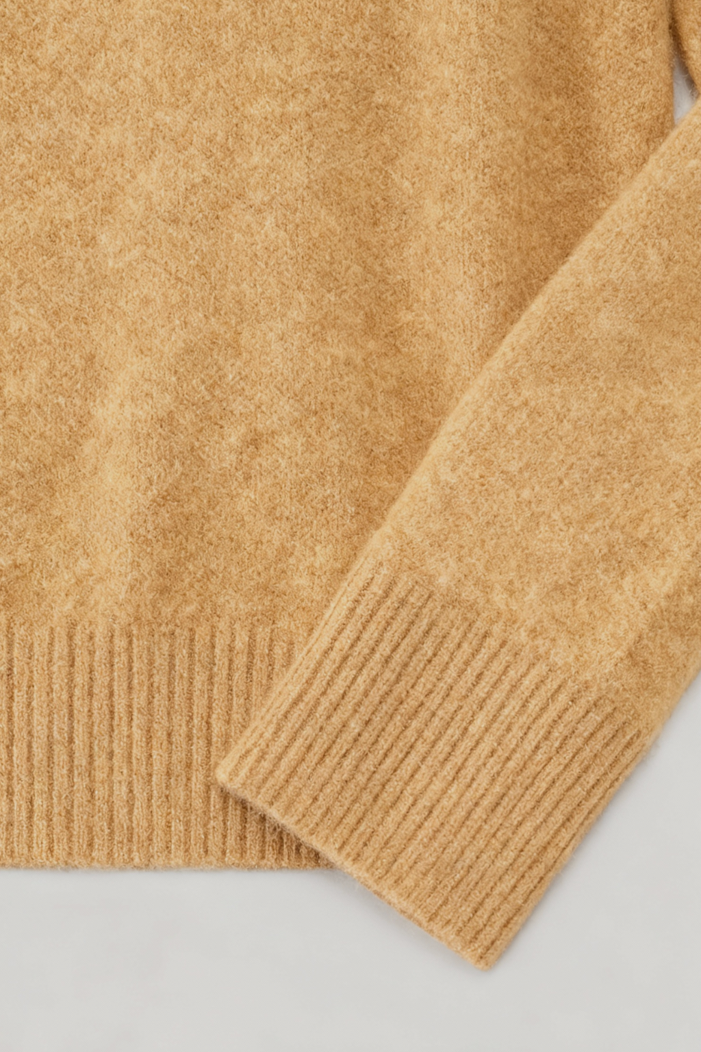 Maglione in Cashmere con Scollo a V | Maglia Lunga, Slim Fit, Finitura Senza Salti