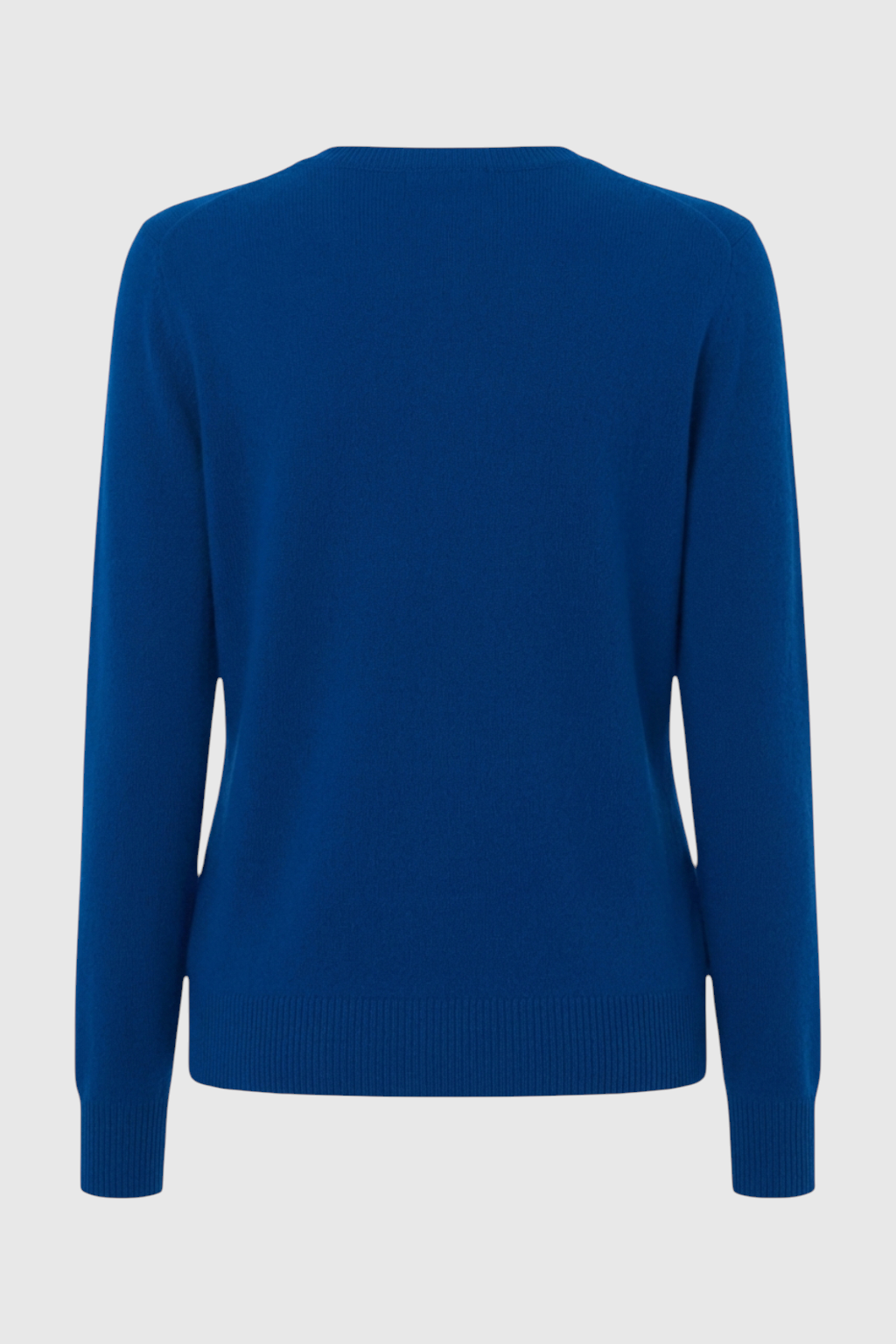 Maglione in Cashmere con Scollo a V | Maglia Lunga, Slim Fit, Finitura Senza Salti