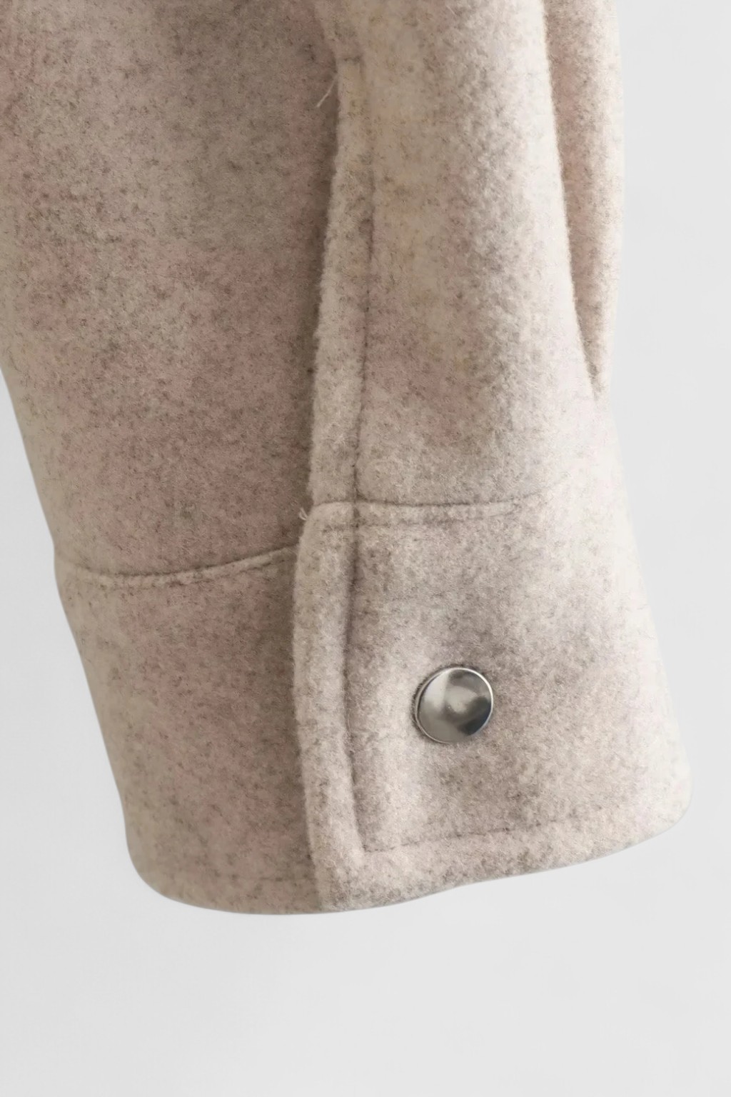 Giacca Cropped | Collo Quadrato, Dettaglio Tasche, Maniche Lunghe