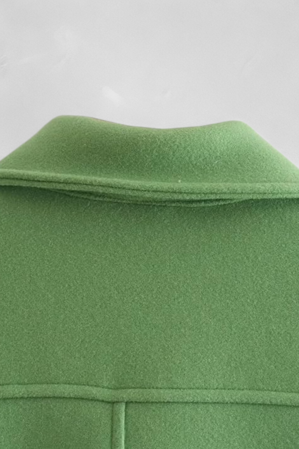 Giacca Cropped | Collo Quadrato, Dettaglio Tasche Frontali