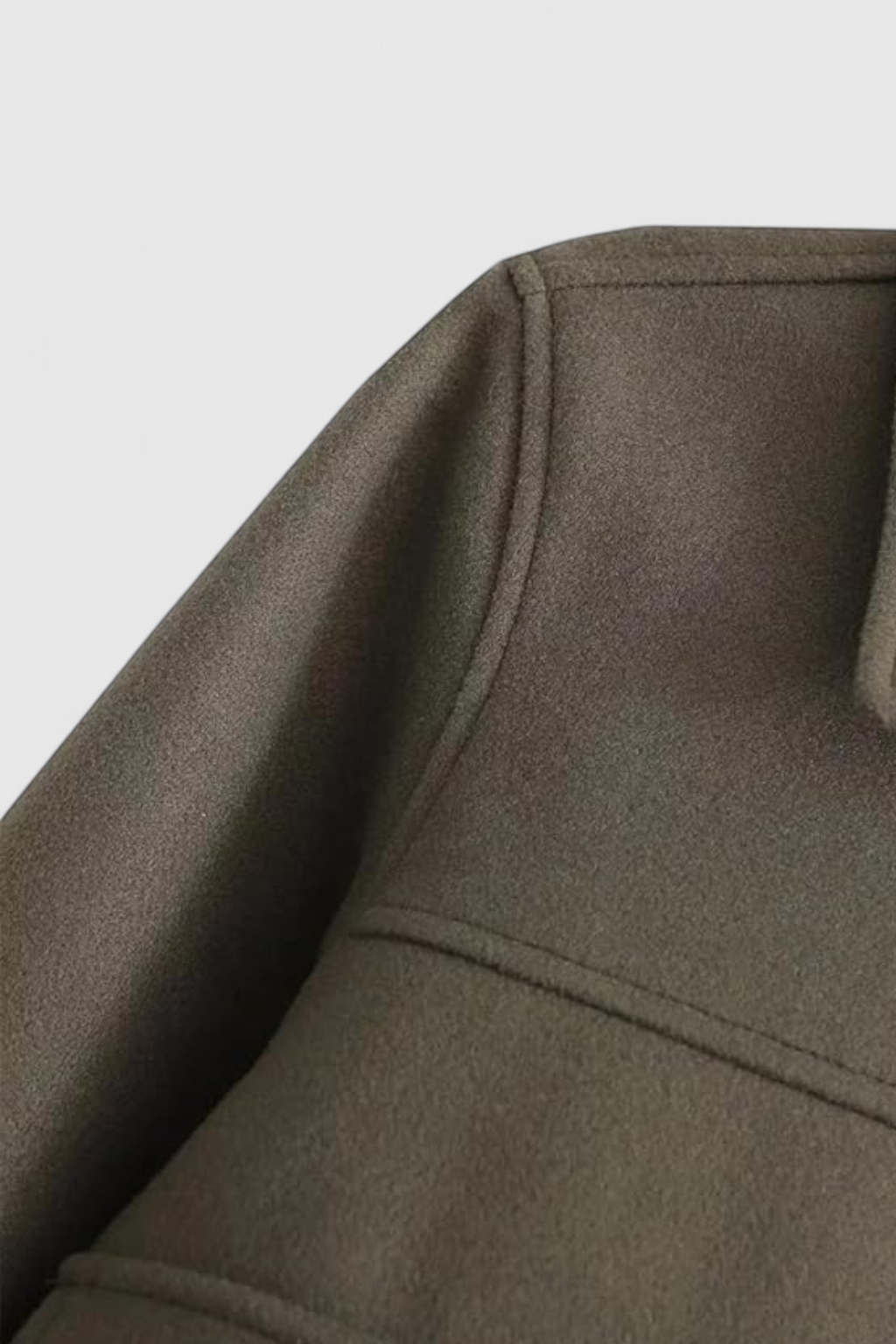 Giacca Cropped | Collo Quadrato, Dettaglio Tasca Utilitaria