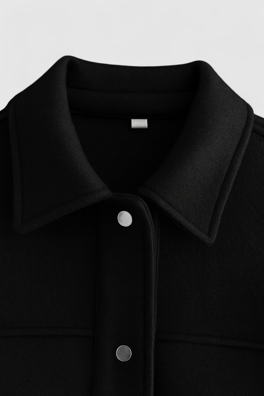 Giacca Cropped | Collo Quadrato, Dettaglio Tasche, Maniche Lunghe
