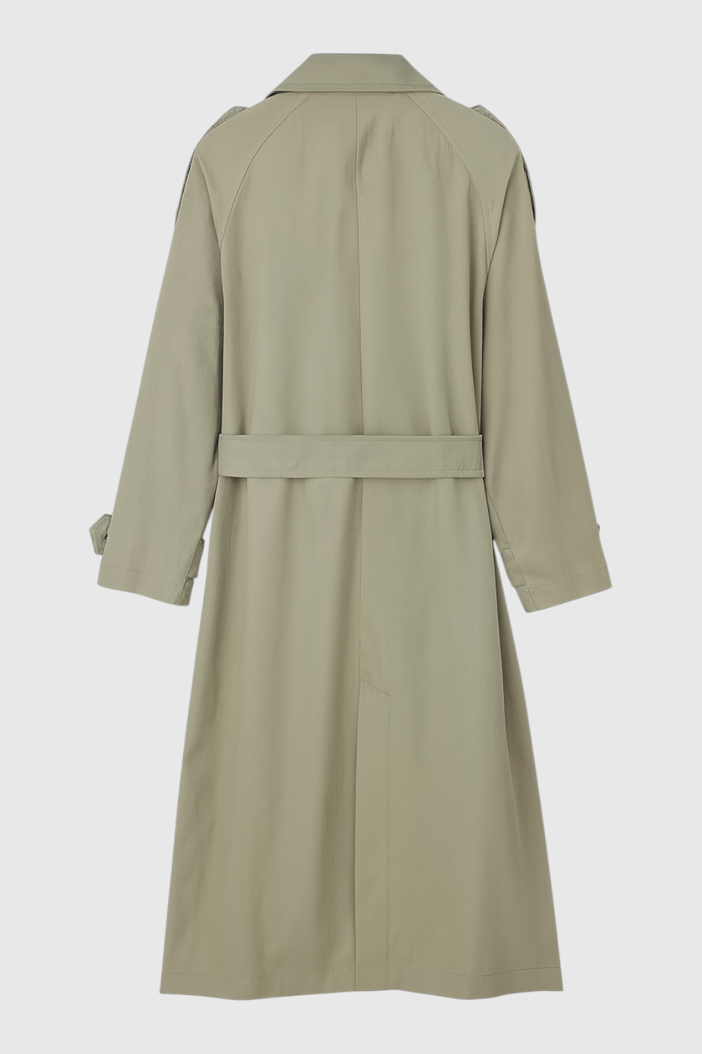 Trench Coat Lungo Drapeggiato | Doppio Petto | Cintura | Vestibilità Relax