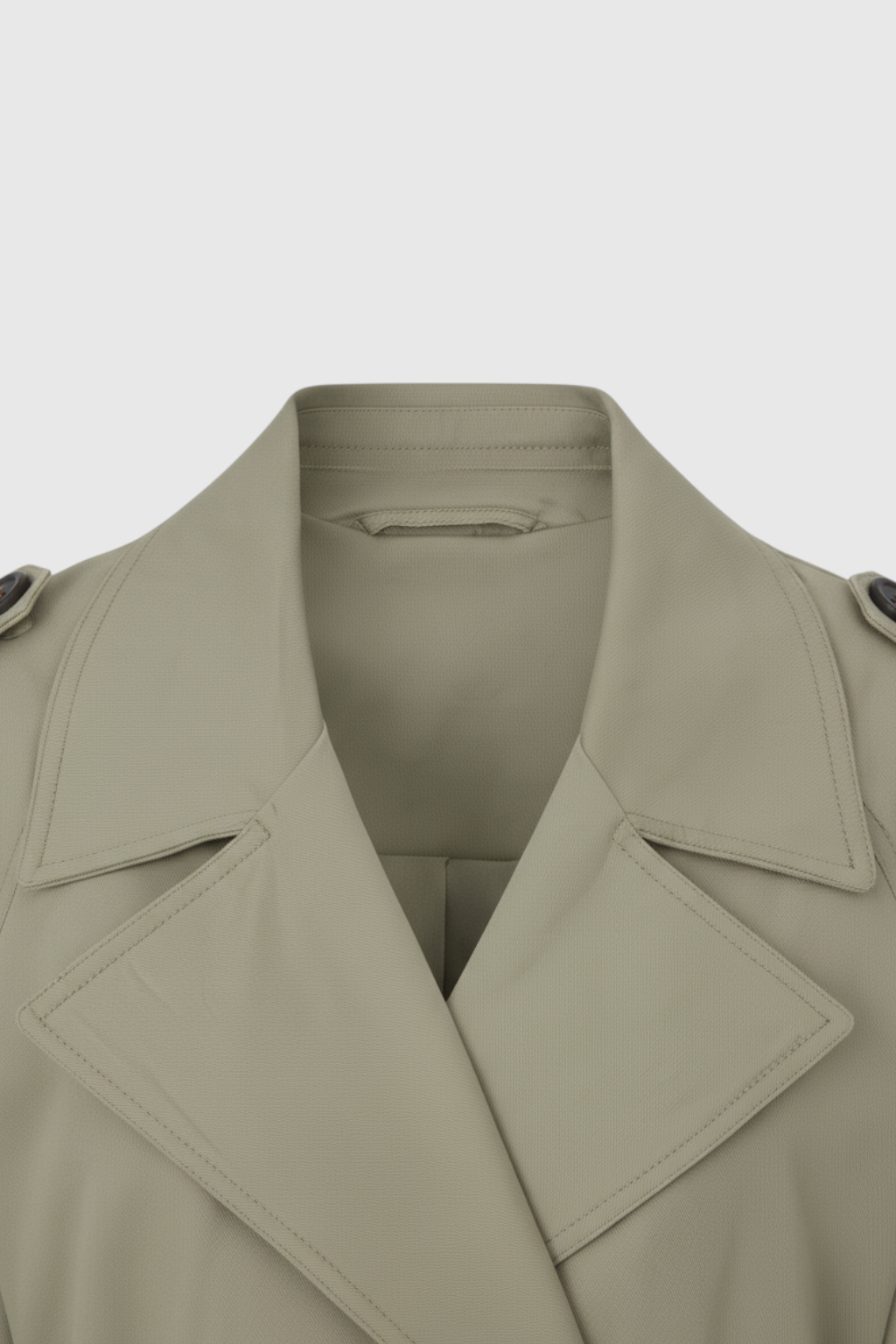 Trench Coat Lungo Drapeggiato | Doppio Petto | Cintura | Vestibilità Relax