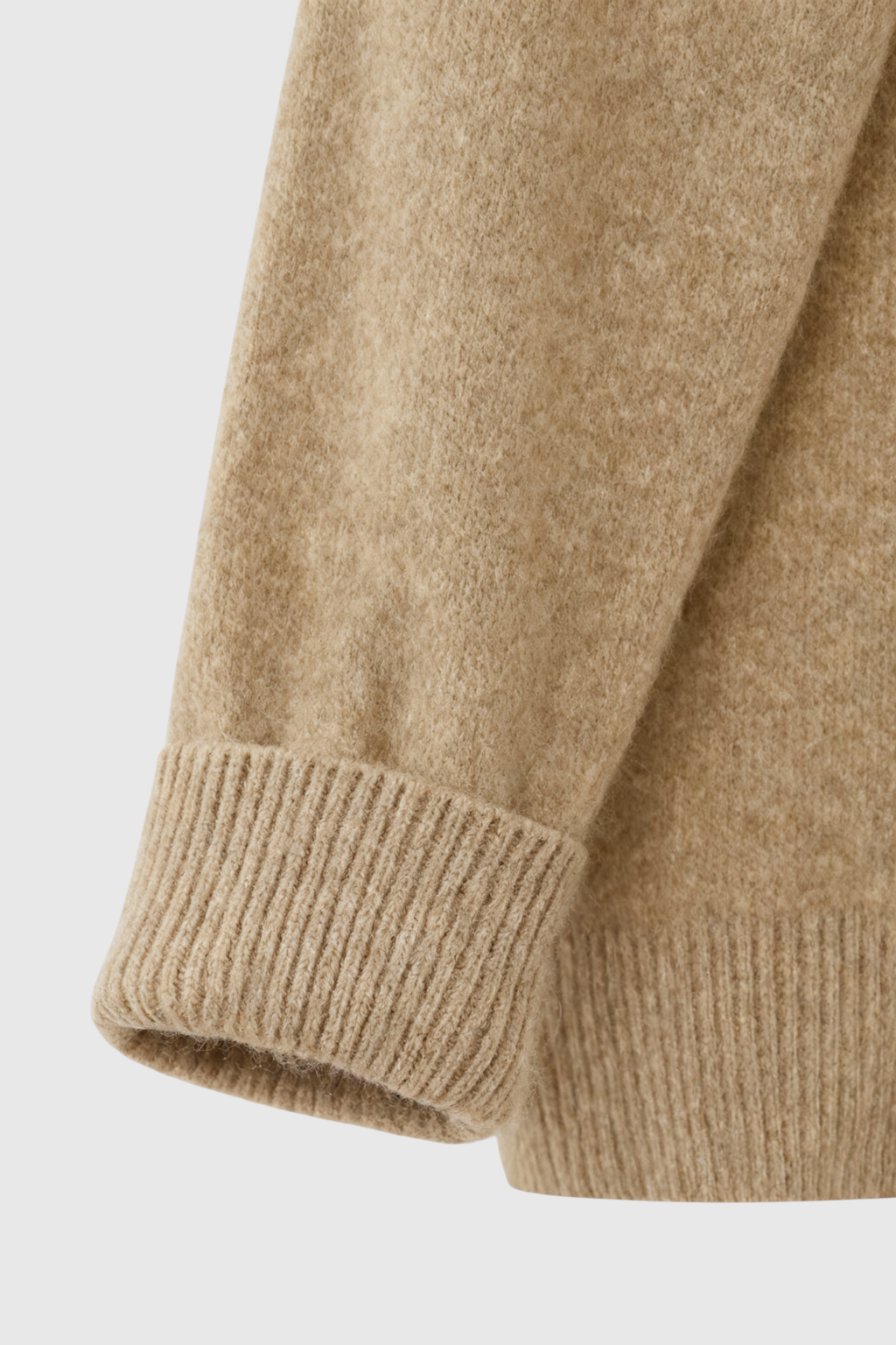 Maglione in Cashmere Scollo a V | Maglia Lunga, Slim Fit, Finitura Senza Giunture