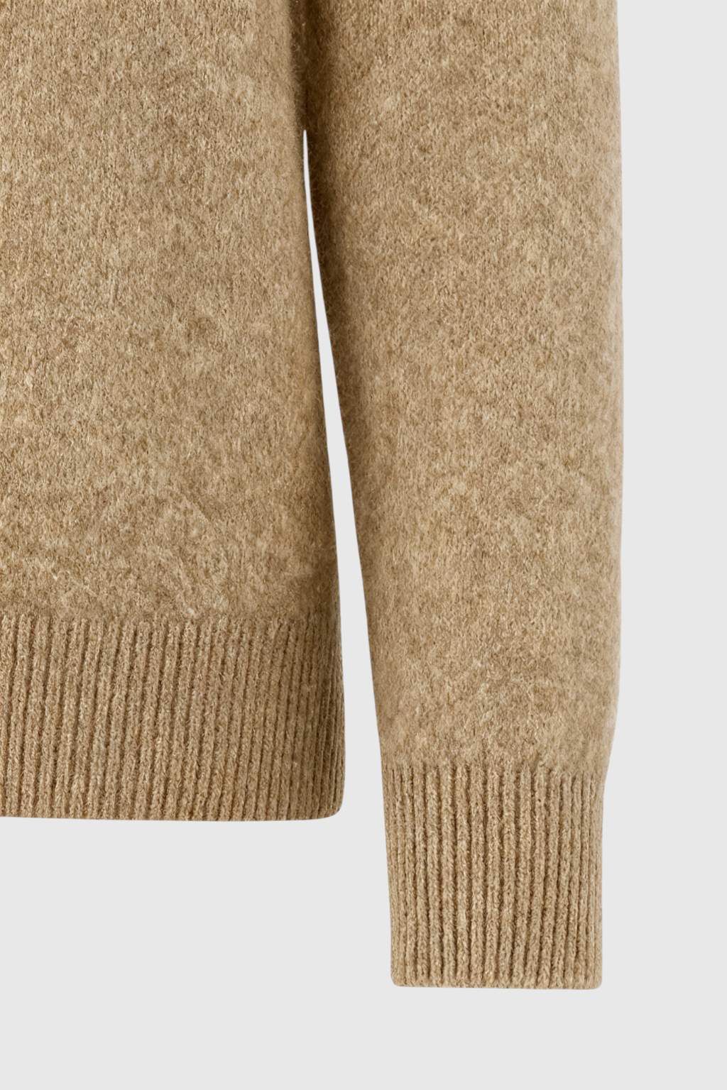 Maglione in Cashmere Scollo a V | Maglia Lunga, Slim Fit, Finitura Senza Giunture