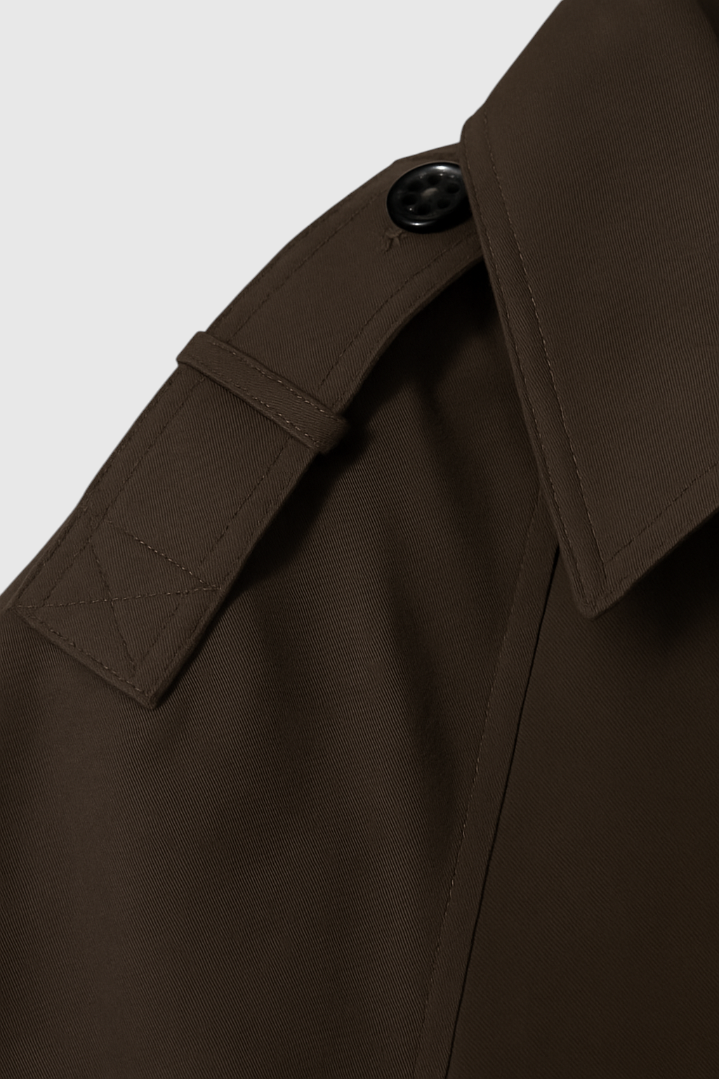 Giacca Trench Cropped | Doppio Petto, Collo Scollo a V