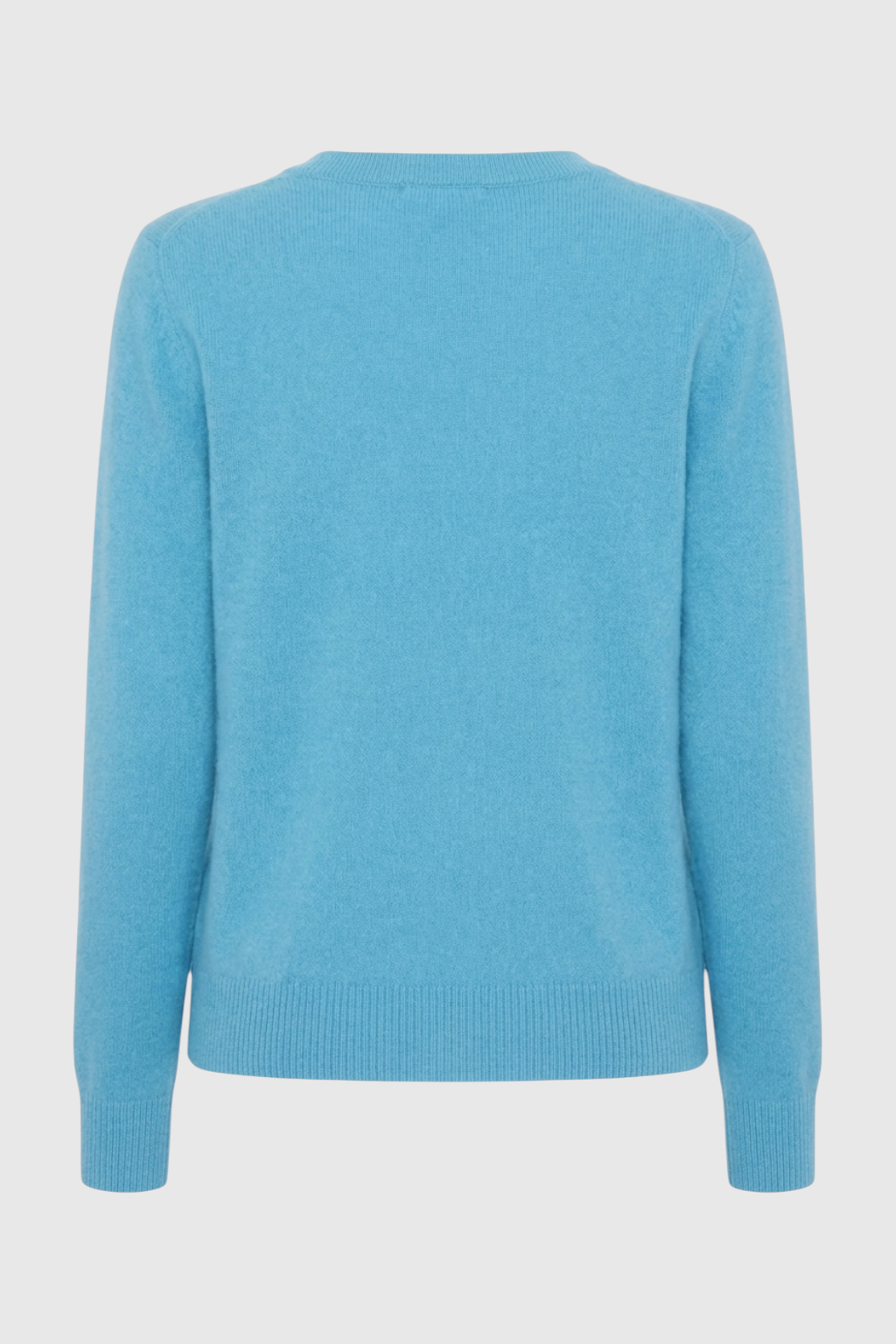 Maglione in Cashmere con Scollo a V | Maglia Lunga, Slim Fit, Finitura Senza Salti