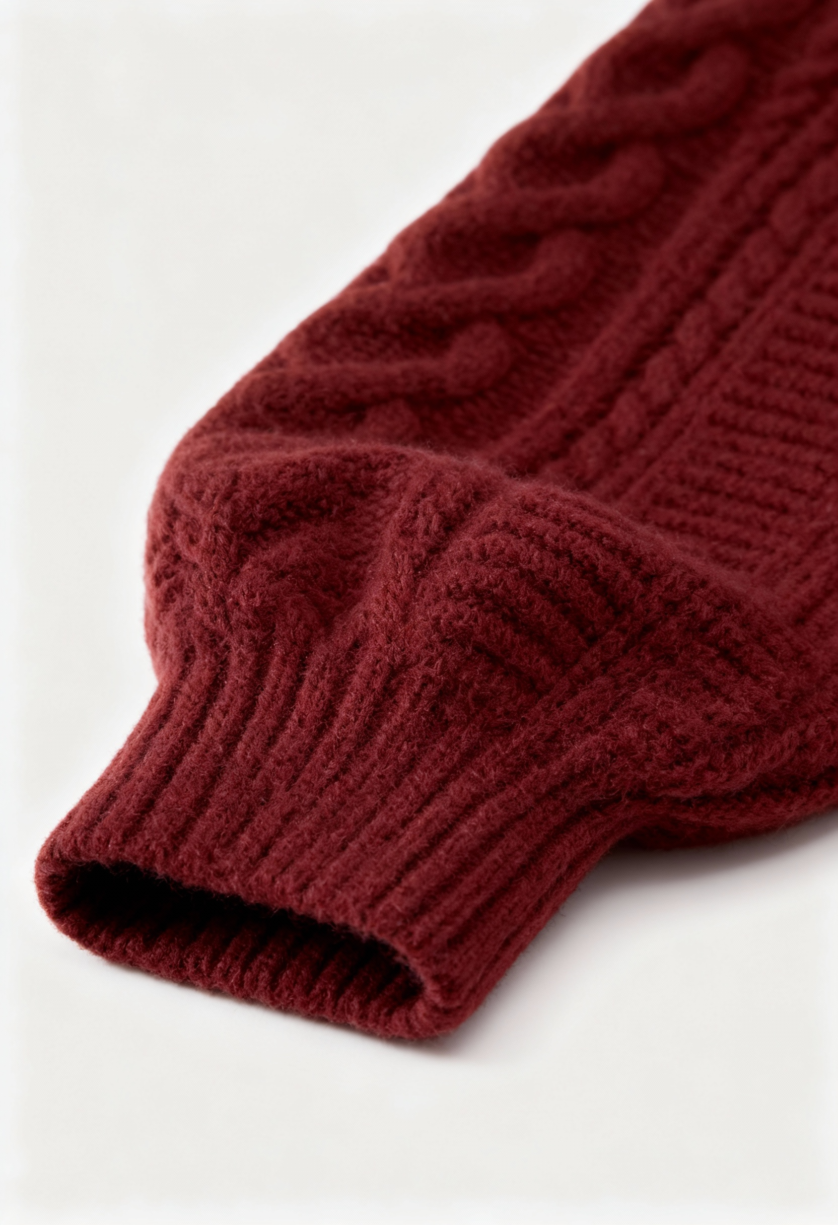 Cardigan V-Collo in Maglia a Trecce | Chiusura con Bottoni | Vestibilità Relaxed