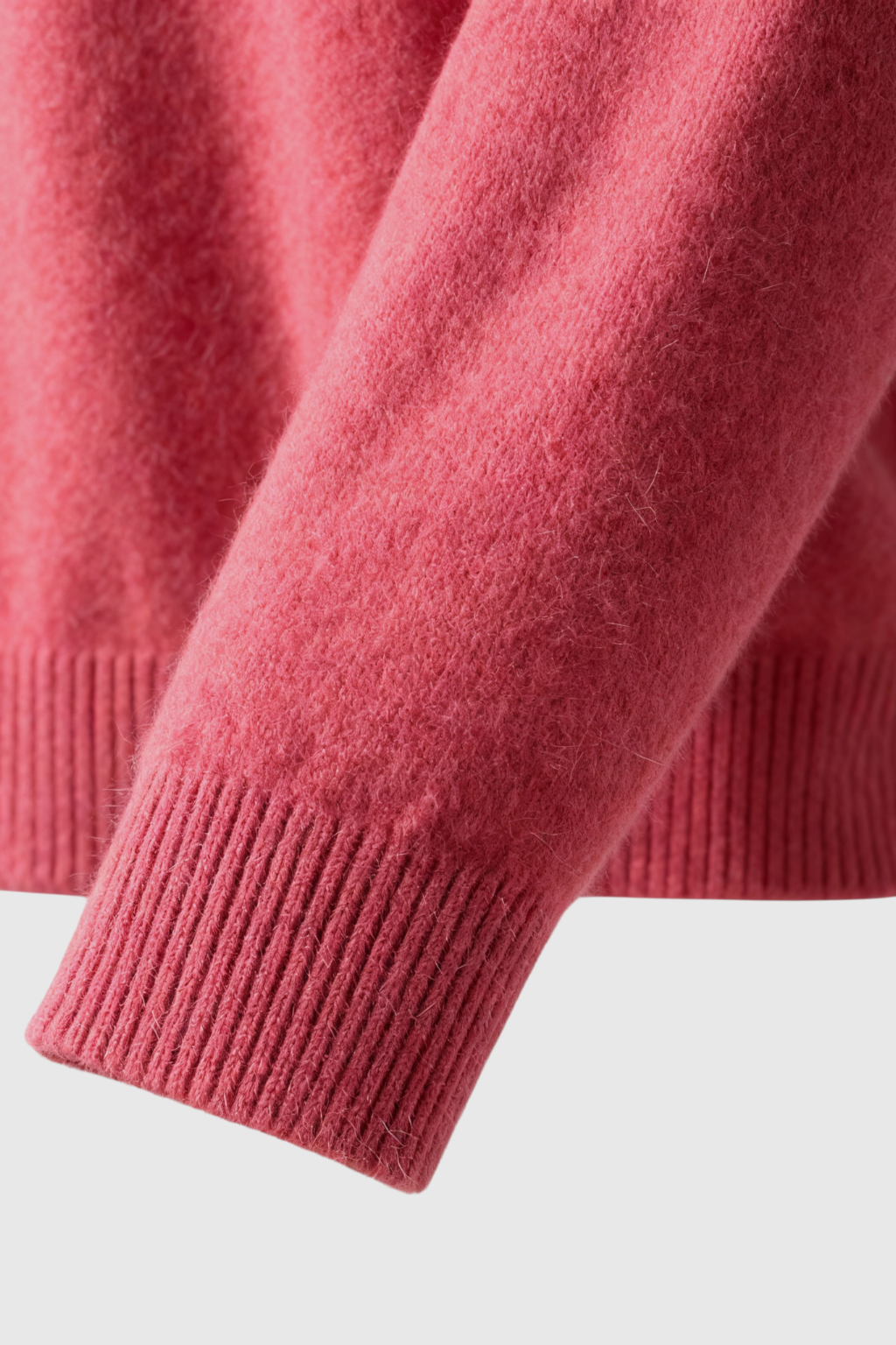 Maglione in Cashmere Scollo a V | Maglia Lunga, Slim Fit, Finitura Senza Giunture