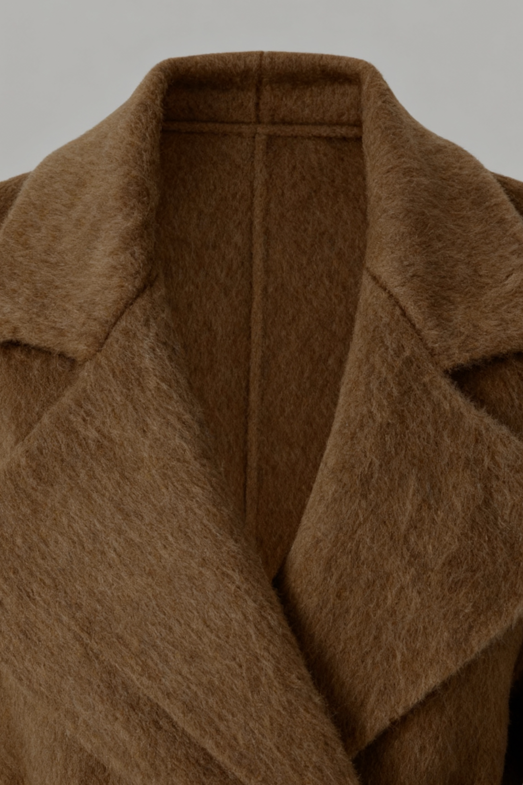 Cappotto Lungo con Belt | Collo Sciarpa | Fit A-Linea