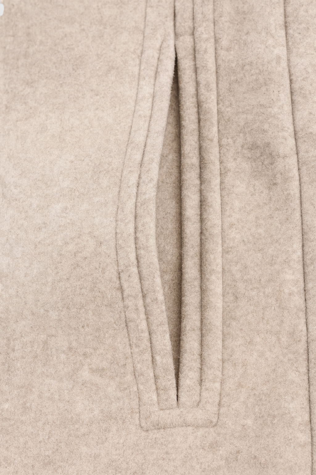 Cappotto Lungo Sottile | Collo a Revers | Finish Strutturato