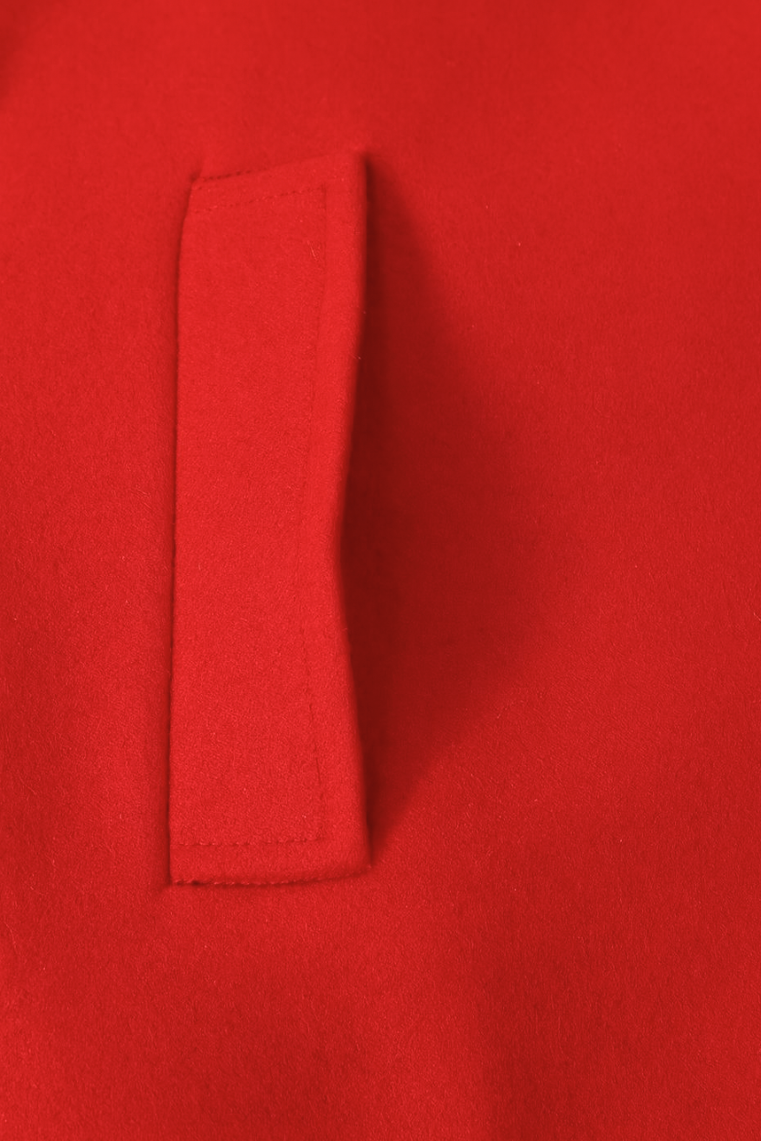 Cappotto Sottile | Collo Abbassato | Vestibilità Comoda | Bottoni Frontali