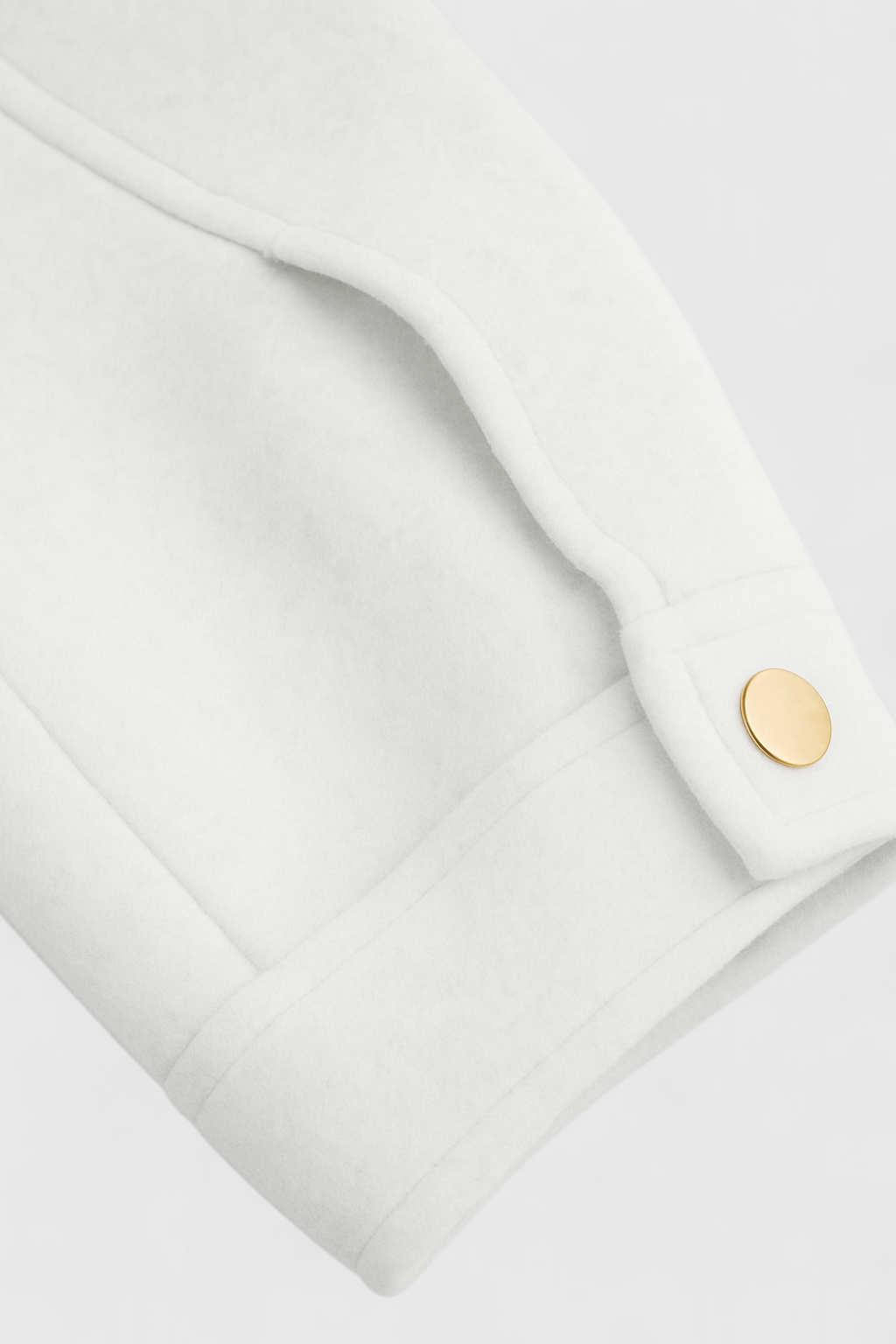 Giacca Zip Morbida | Shacket con Collare, Tasche a Fazzoletto