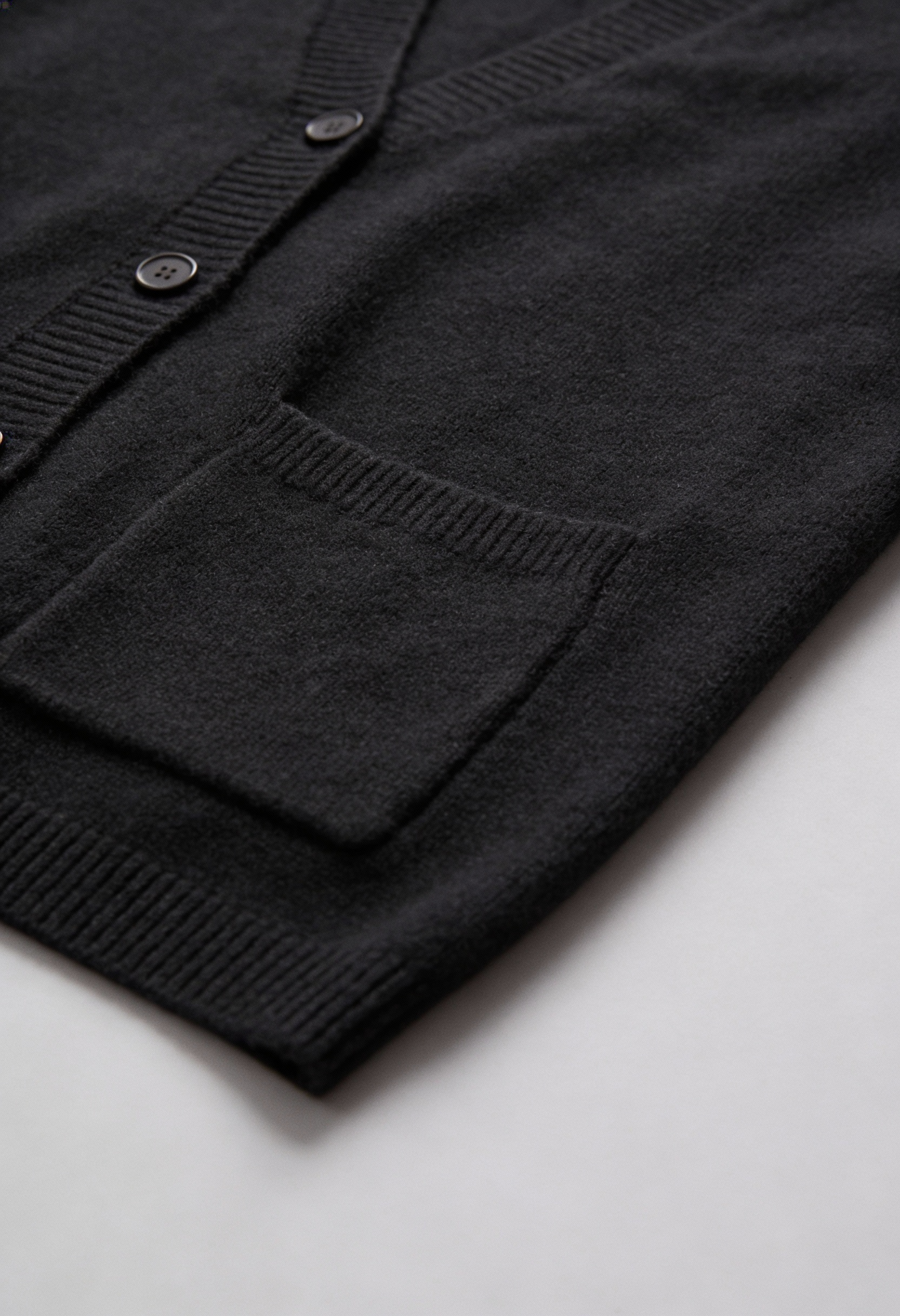 Cardigan V-Neck | Button Front Maniche Lunghe Fit Regular