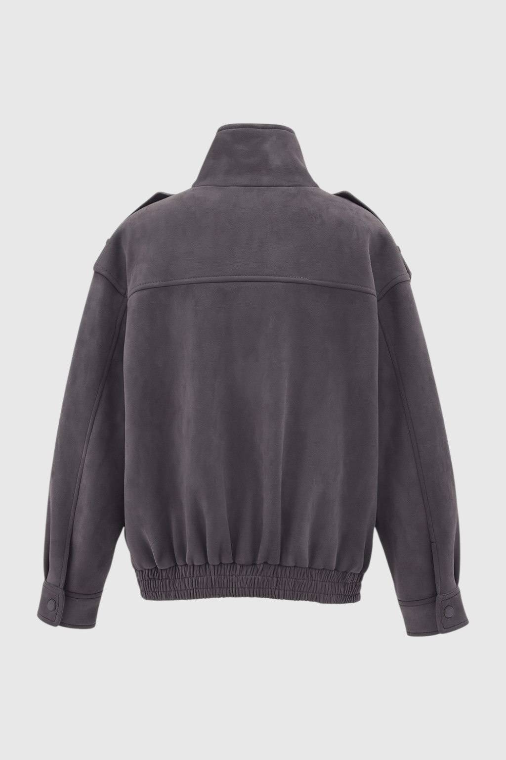 Giacca Bomber Utilitaria | Collo Alto | Zip Frontale | Tasche a Patta
