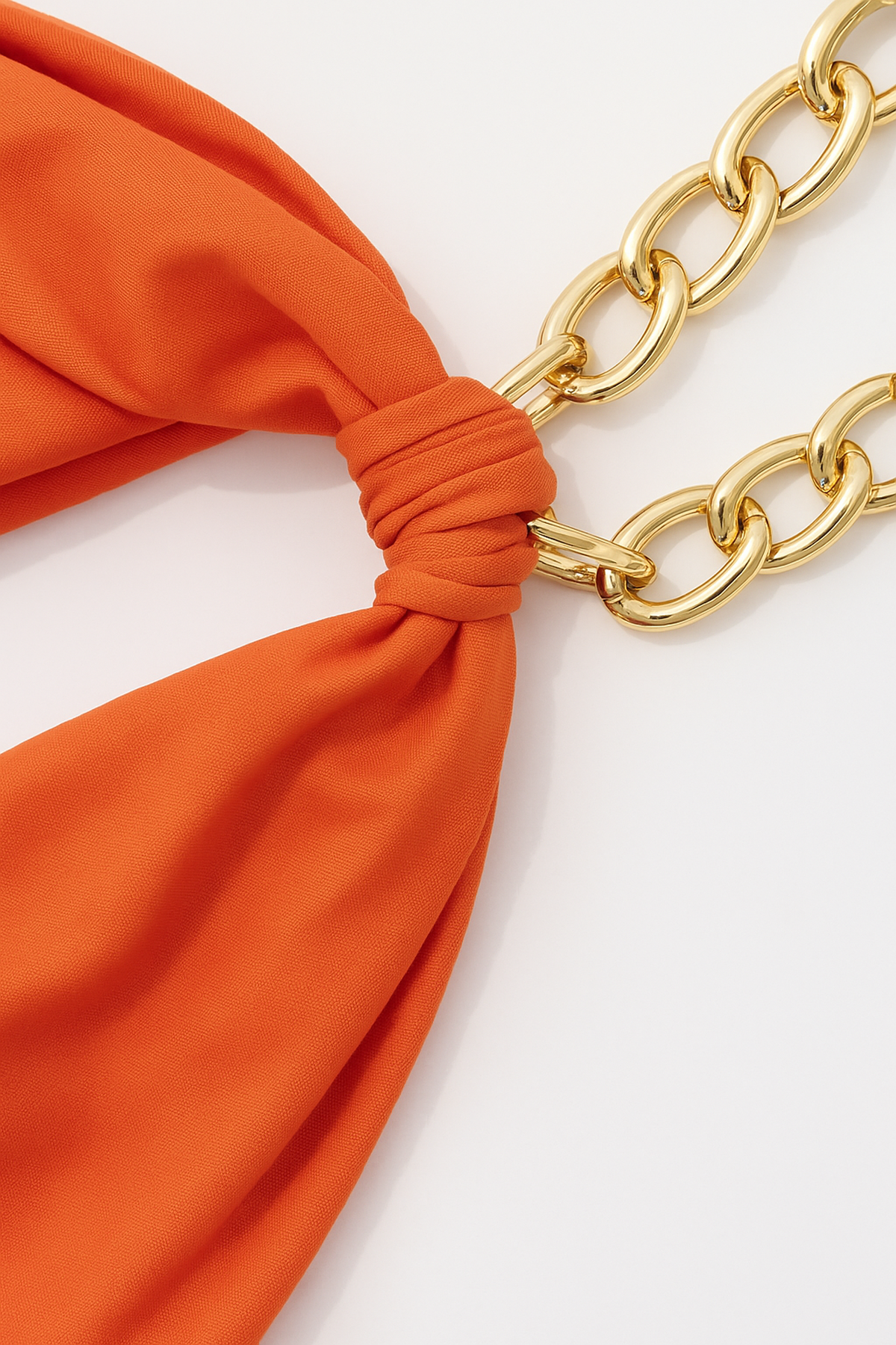 Abito Maxi Halter | Scollo a Catena | Lunghezza Pavimento