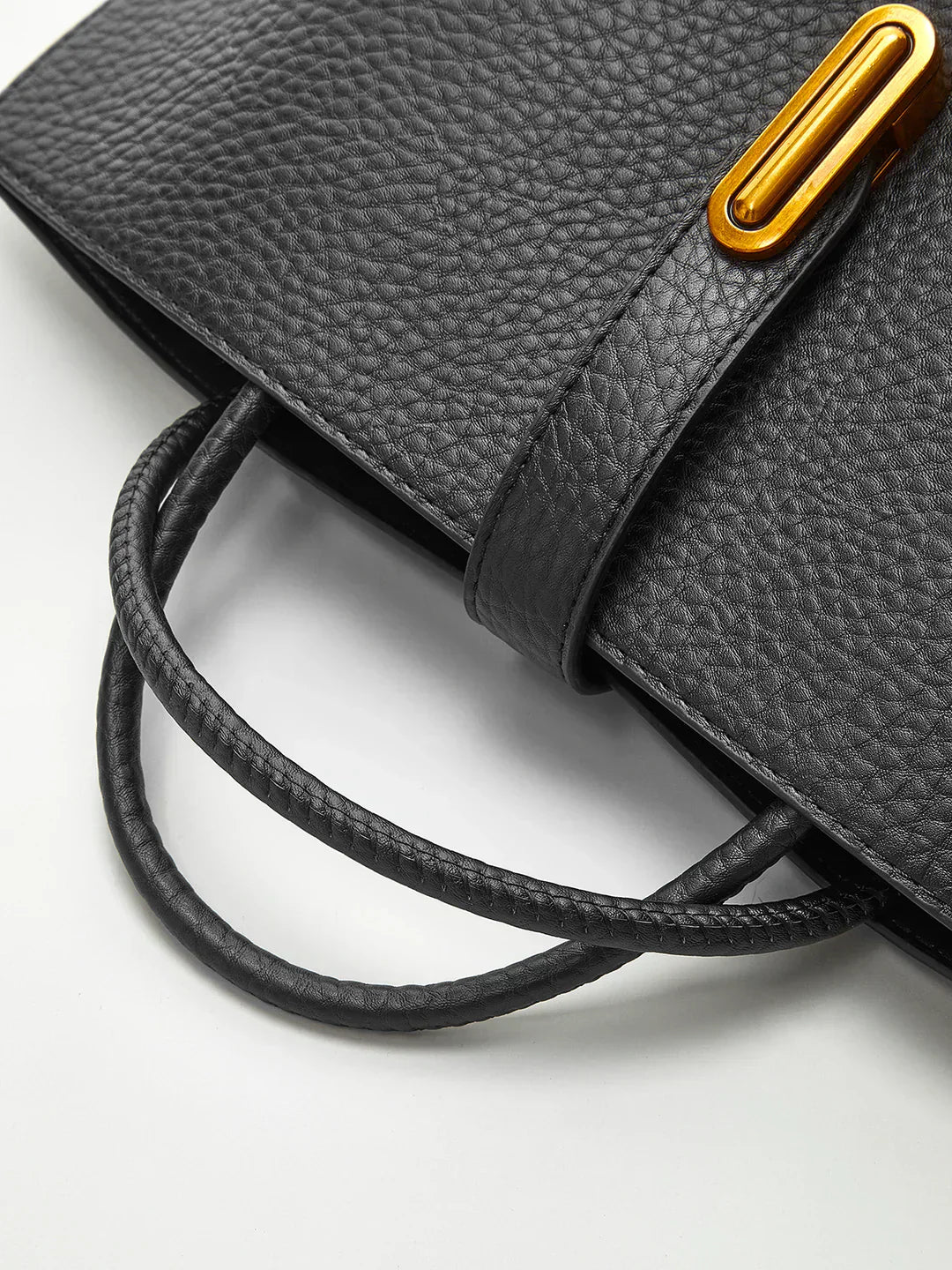 Borsa Essenza Texturizzata | Design Top Handle