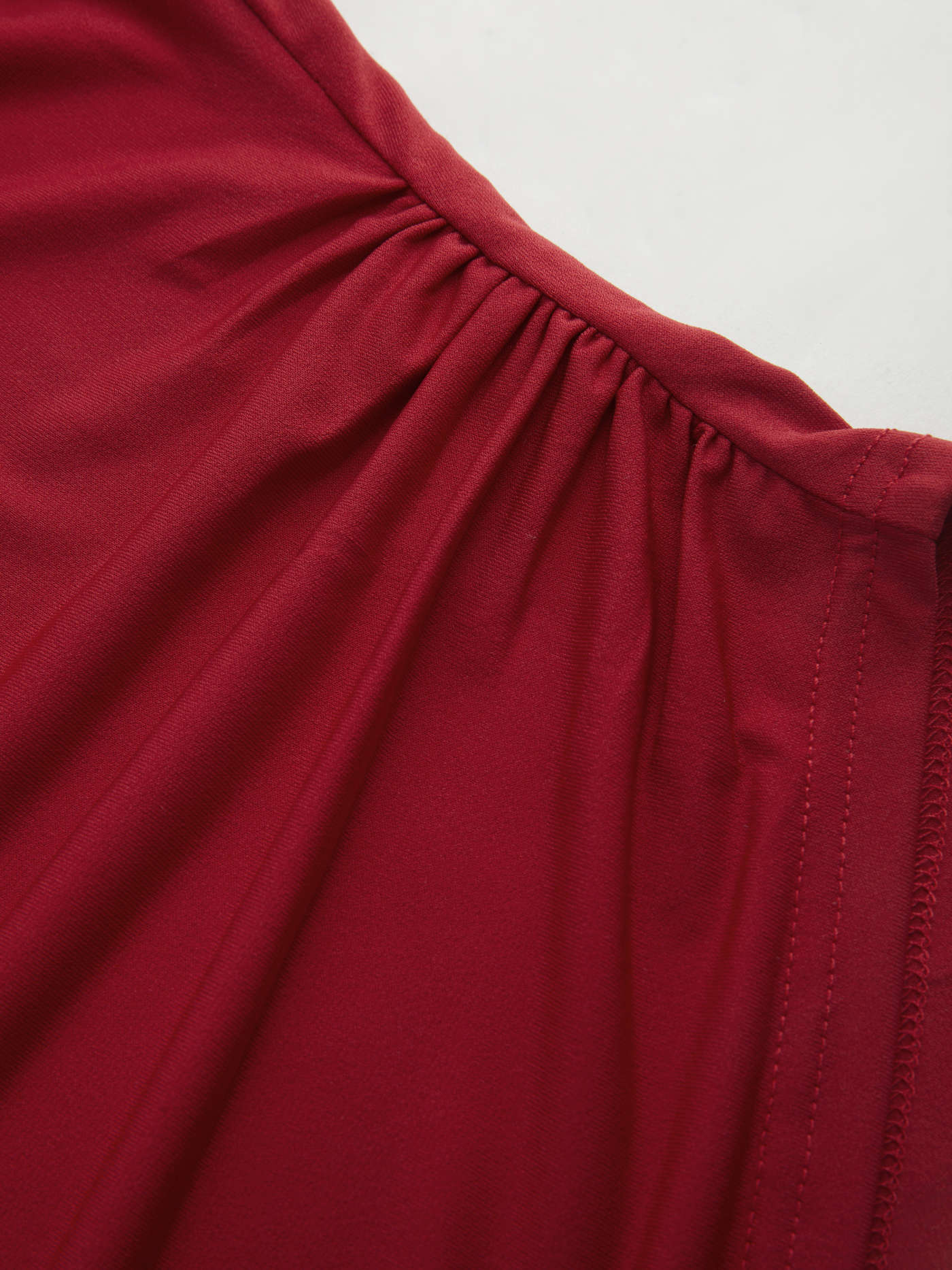 Top Senza Maniche Collo a Cowl | Maglia Leggera