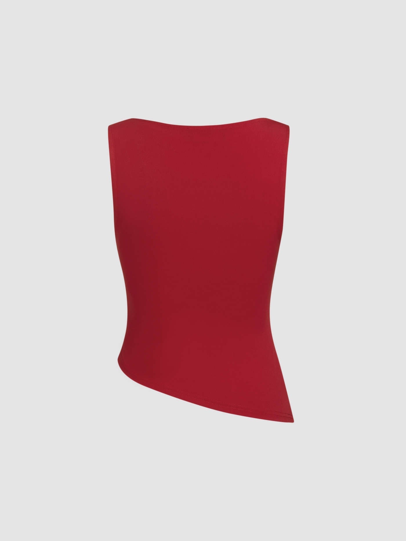 Top Senza Maniche Collo a Cowl | Maglia Leggera