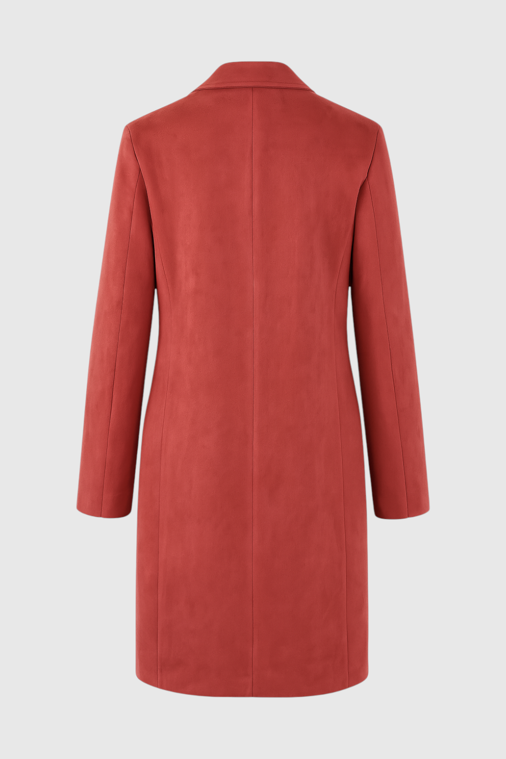 Cappotto Lungo | Finitura Suedette | Taglio Largo
