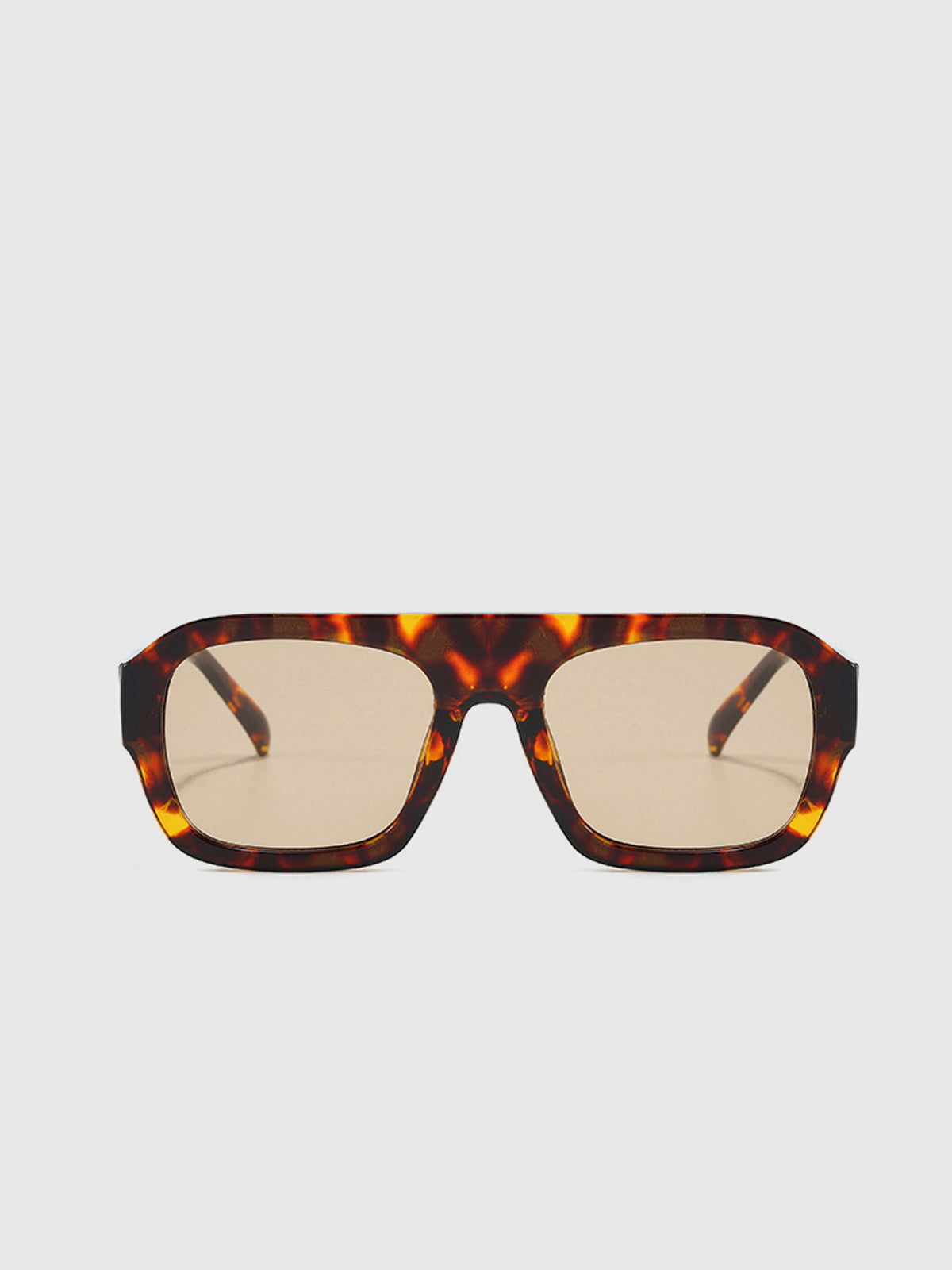 Occhiali Squadrati | Montatura Tartarugata Leopardo | Protezione UV400