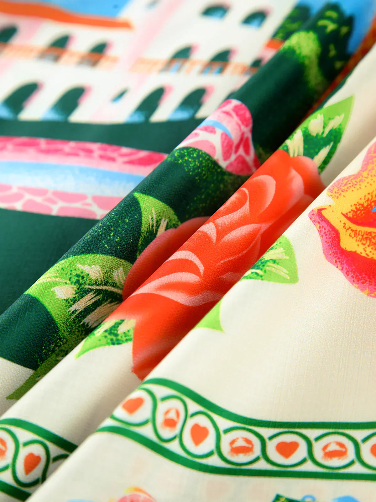 Abito Maxi Cami Altrove Paradise Print | Vestibilità Relaxed | Estate