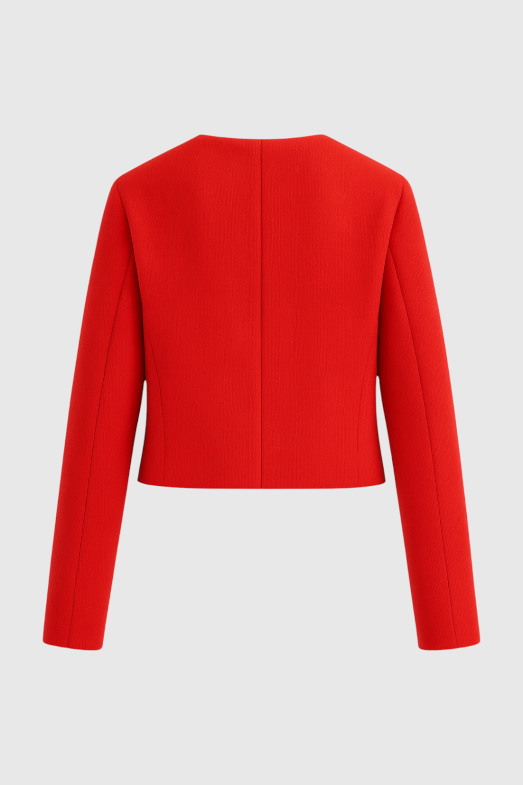 Giacca Cropped Essenza | Silhouette Strutturata Scollo O