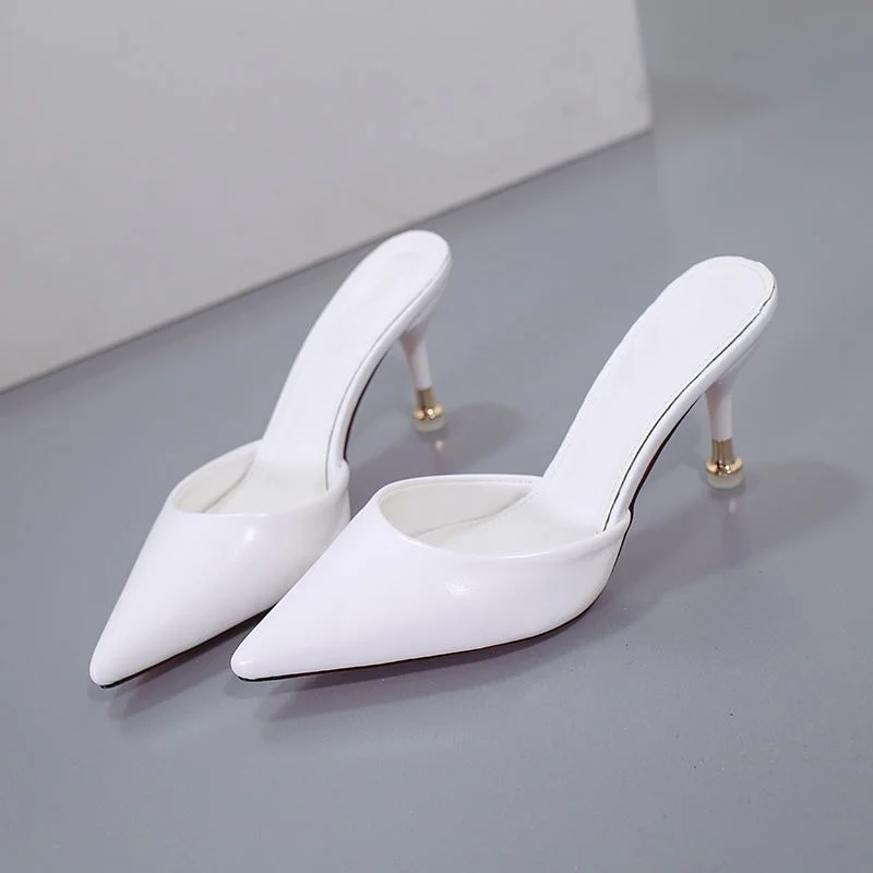Mule Heel Punta Sottile | Slip-On Stiletto