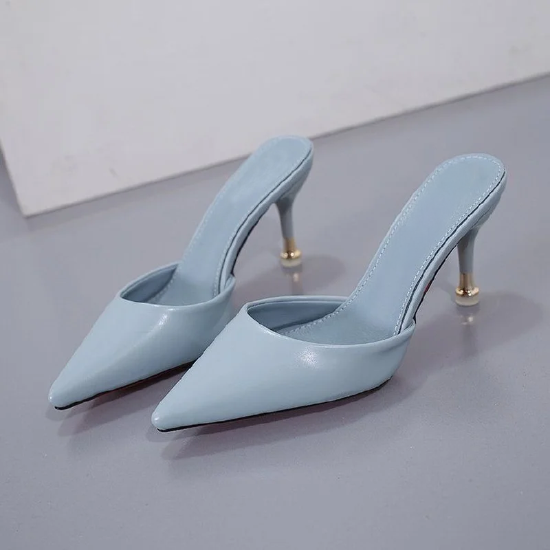 Mule Heel Punta Sottile | Slip-On Stiletto