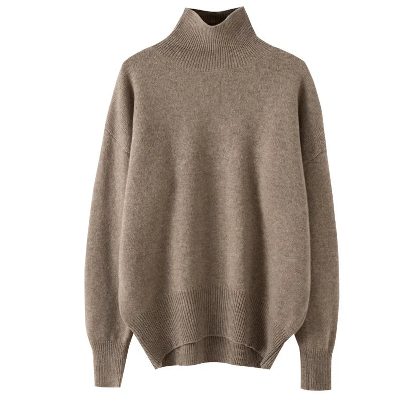 Maglione Collo Alto in Cashmere | Fit Sportivo | Collezione Essenza