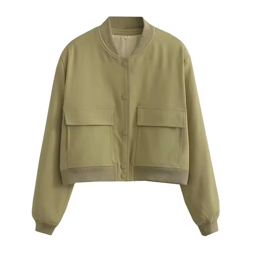 Giacca Bomber | Cropped Fit | Collezione Essenza