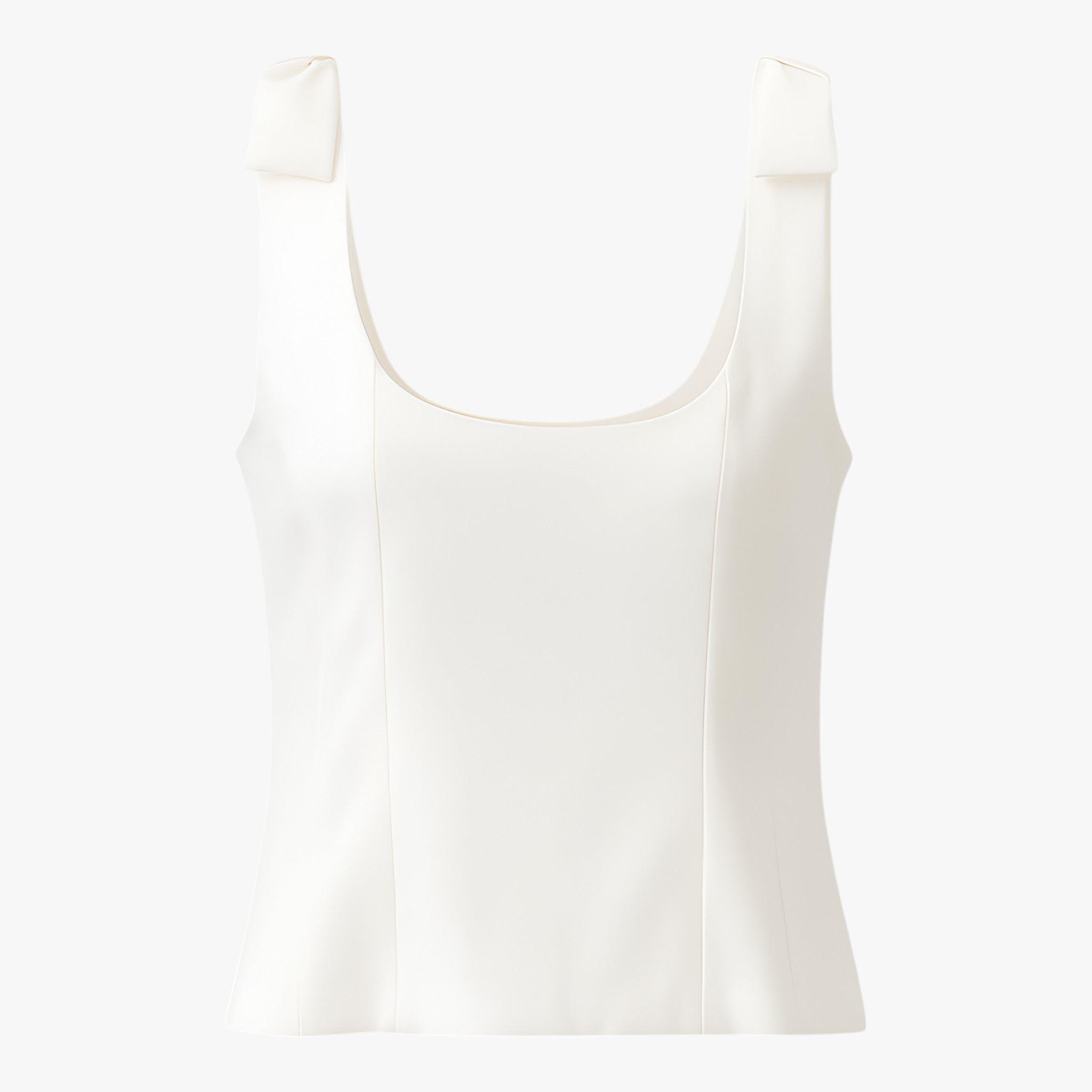 Top Senza Maniche Essenza | Scollo Quadrato Slim Fit