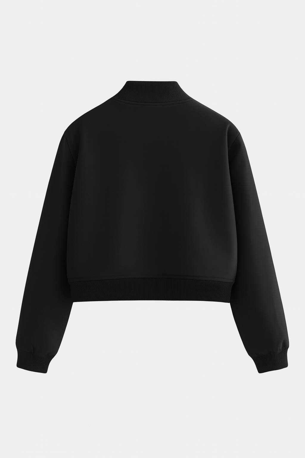 Bomber Giacca Essenza | Collo O Ribbed Bottoni Fronte Silhouette Relaxed