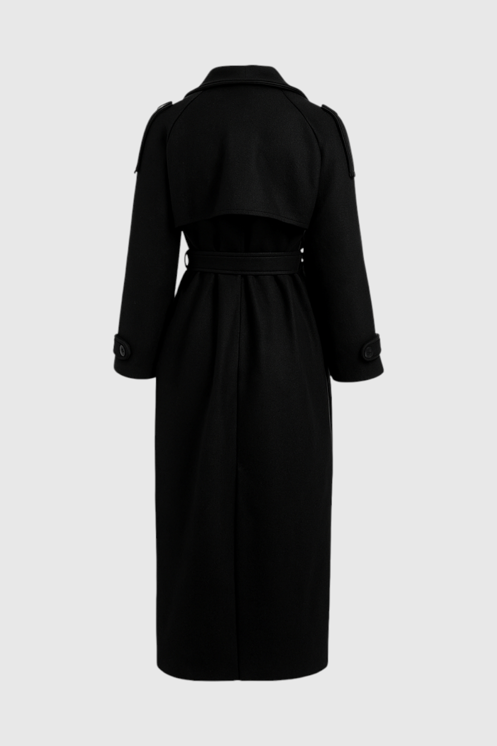Cappotto Lungo Doppio Petto | Cintura | Fit Relaxed