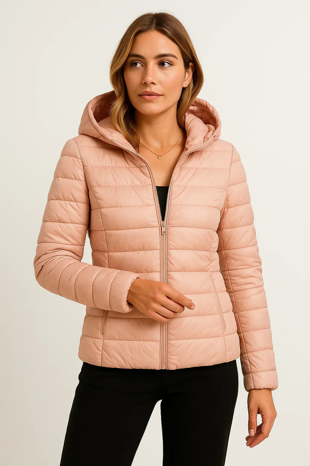 Giacca Piumino | Design Leggero con Cappuccio