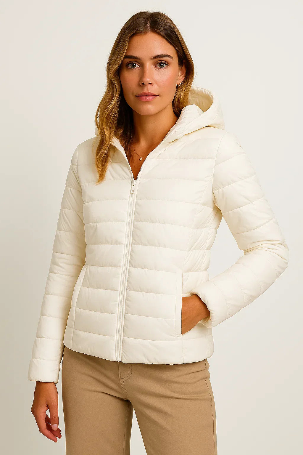 Giacca Piumino | Design Leggero con Cappuccio